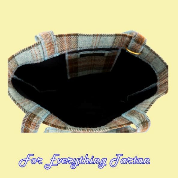 Image 6 of Ferniehirst Tweed Check Fabric Large Ladies Shopper Bag