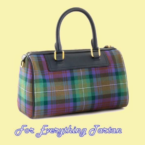 Image 2 of Isle Of Skye Tartan Fabric Leather Small Ladies Handbag