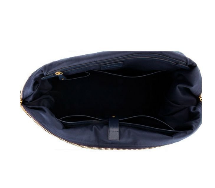 Image 5 of Douglas Modern Tartan Fabric Leather Large Travel Shoulder Bag