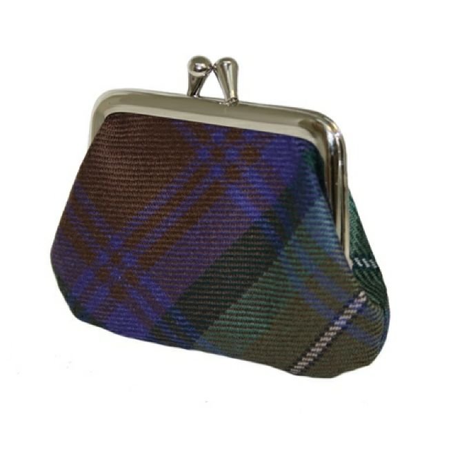 Image 1 of Isle Of Skye Tartan Fabric Framed Small Ladies Coin Purse 