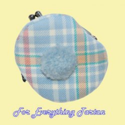 Peter Rabbit Tartan Fabric Framed Small Ladies Tam Coin Purse 