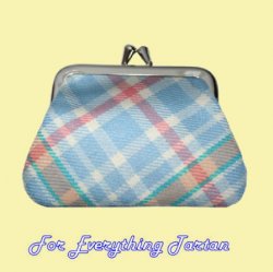 Peter Rabbit Tartan Fabric Framed Small Ladies Coin Purse 