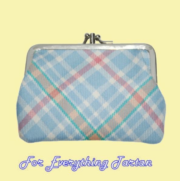 Image 0 of Peter Rabbit Tartan Fabric Framed Medium Ladies Double Purse 