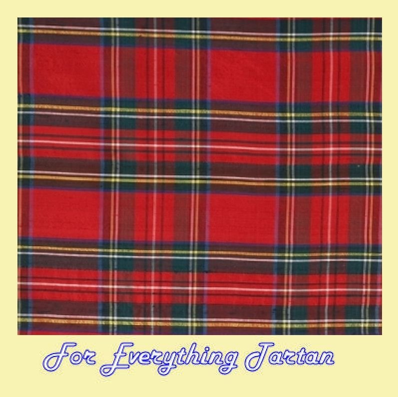 Image 0 of Royal Stewart Clan Tartan Polycotton Fabric Rectangular Tablecloth 70 inches x 1