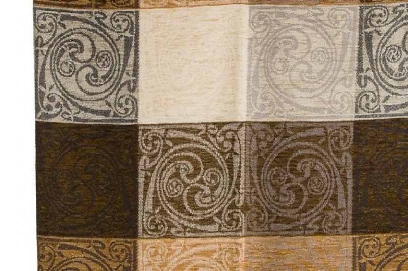 Image 5 of Celtic Spiral Matrona Chenille Wool Jacquard Blanket Throw