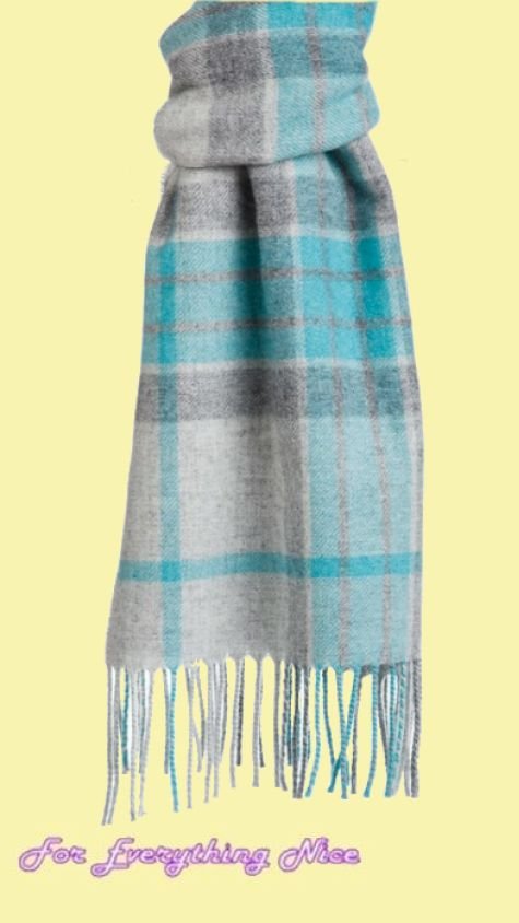 Image 0 of Arctic Jade Premier Luxury Fringed Wool Blend Scarf