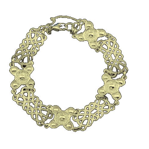 Image 1 of St Ninians Treasure Isle Design 9K Yellow Gold Bracelet