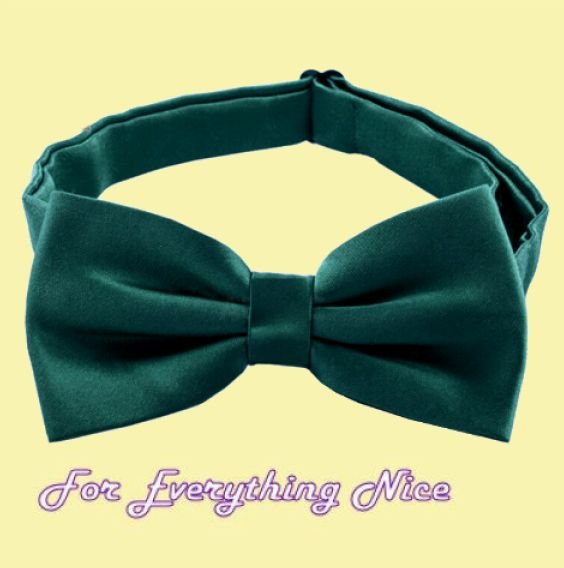 Image 0 of Dark Forest Green Formal Groomsmen Groom Wedding Mens Neck Bow Tie 