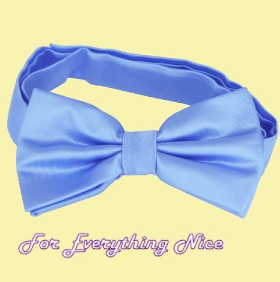 Image 0 of Sky Baby Blue Formal Groomsmen Groom Wedding Mens Neck Bow Tie 