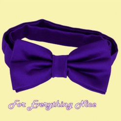 Cadbury Amethyst Purple Formal Groomsmen Groom Wedding Mens Neck Bow Tie 