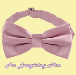 Blush Dusky Pink Formal Groomsmen Groom Wedding Mens Neck Bow Tie 