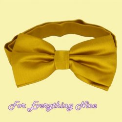 Classic Gold Formal Groomsmen Groom Wedding Mens Neck Bow Tie 