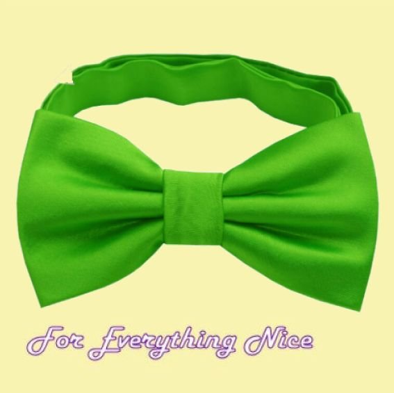 Image 0 of Apple Green Formal Groomsmen Groom Wedding Mens Neck Bow Tie 