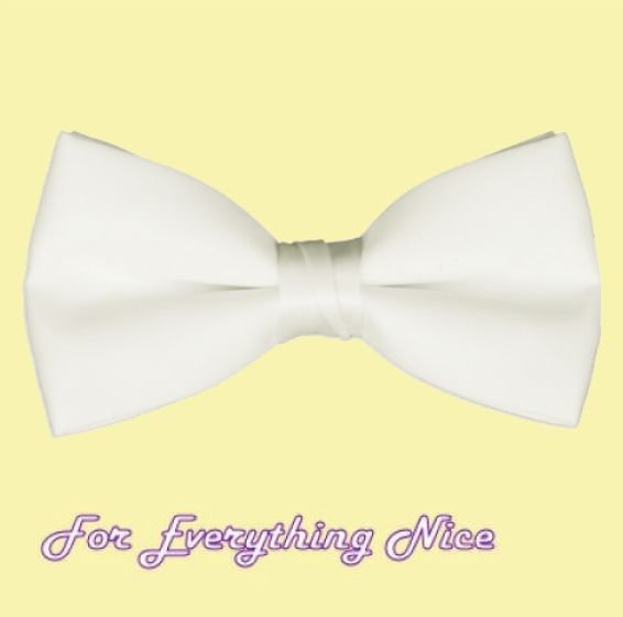 Image 0 of Ivory Formal Groomsmen Groom Wedding Mens Neck Bow Tie 