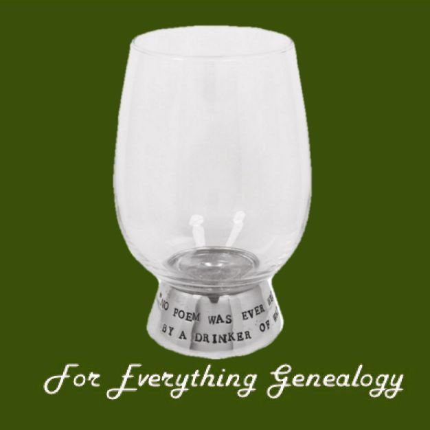 Image 0 of Drinker Of Water Philosophers Quote Stylish Pewter Accent Wine Glass
