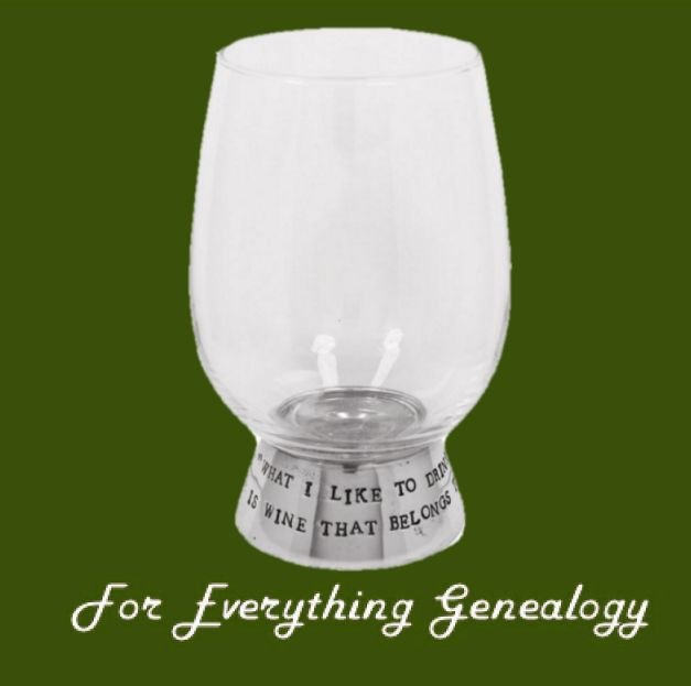 Image 0 of Wine That Belongs To Others Philosophers Quote Stylish Pewter Accent Wine Glass