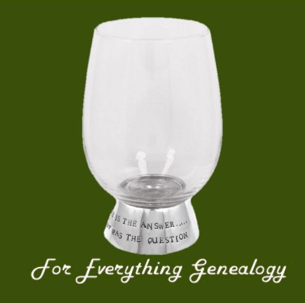 Image 0 of Wine Is The Answer Words Of Wisdom Quote Stylish Pewter Accent Wine Glass