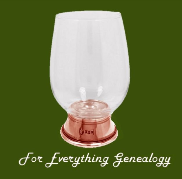 Image 0 of Rose Copper Plated Stylish Pewter Accent Base Contemporary Wine Glass