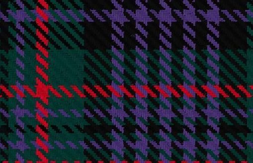 Image 2 of Abbotsford Modern Double Width 11oz Lightweight Tartan Wool Fabric