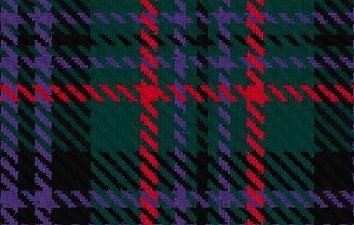 Image 3 of Abbotsford Modern Single Width 11oz Lightweight Tartan Wool Fabric