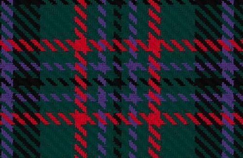 Image 4 of Abbotsford Modern Single Width 11oz Lightweight Tartan Wool Fabric