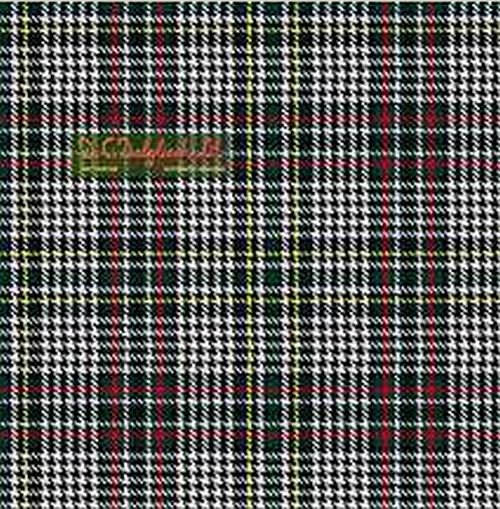Image 1 of Abbotsford Modern Check Double Width 11oz Lightweight Tartan Wool Fabric