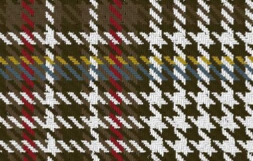 Image 2 of Abbotsford Reproduction Check Single Width 16oz Heavyweight Tartan Wool Fabric