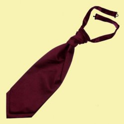 Burgundy Wine Formal Groomsmen Groom Wedding Straight Mens Cravat Necktie 