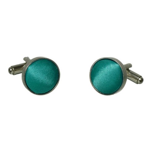 Image 1 of Jade Teal Green Formal Groomsmen Groom Wedding Mens Cufflinks Five Sets