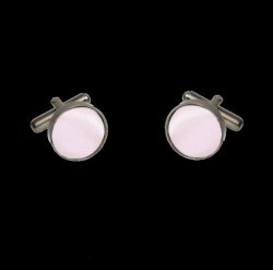 Baby Pink Formal Groomsmen Groom Wedding Mens Cufflinks Five Sets