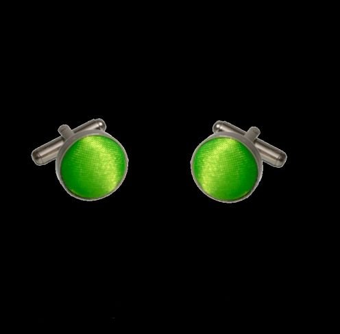 Image 0 of Lime Green Formal Groomsmen Groom Wedding Mens Cufflinks Five Sets