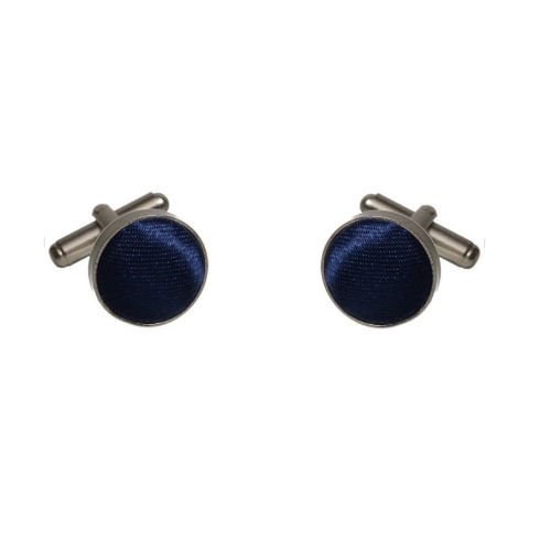 Image 1 of Navy Blue Formal Groomsmen Groom Wedding Mens Cufflinks Five Sets