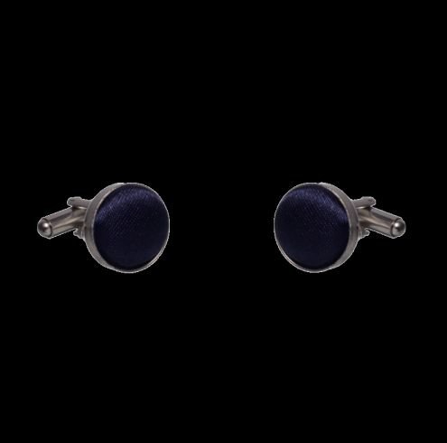 Image 0 of Dark Midnight Blue Formal Groomsmen Groom Wedding Mens Cufflinks Five Sets