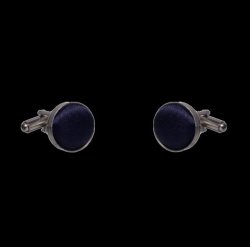 Dark Midnight Blue Formal Groomsmen Groom Wedding Mens Cufflinks Five Sets