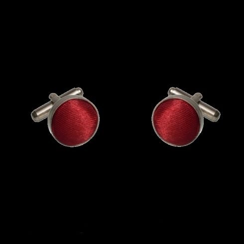 Image 0 of Scarlet Red Formal Groomsmen Groom Wedding Mens Cufflinks Five Sets