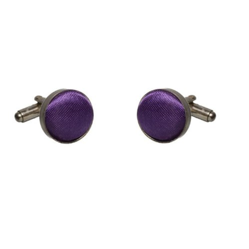 Image 1 of Violet Purple Formal Groomsmen Groom Wedding Mens Cufflinks Five Sets