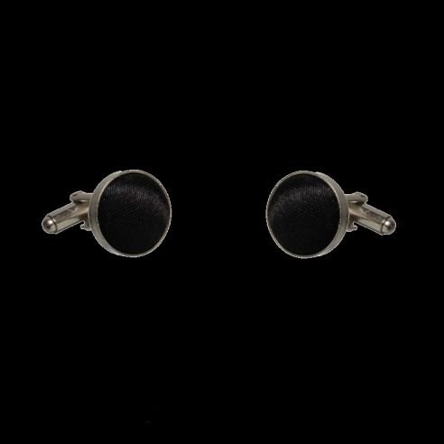 Image 0 of Jet Black Formal Groomsmen Groom Wedding Mens Cufflinks Five Sets