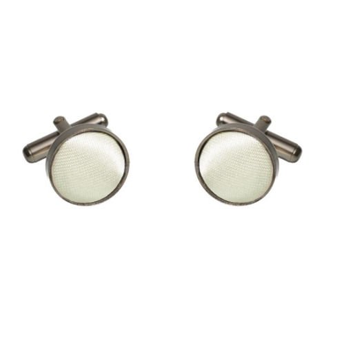 Image 1 of Ivory Formal Groomsmen Groom Wedding Mens Cufflinks Five Sets