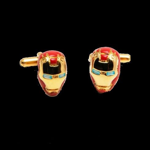 Image 0 of Iron Man Formal Groomsmen Groom Wedding Mens Cufflinks Two Sets