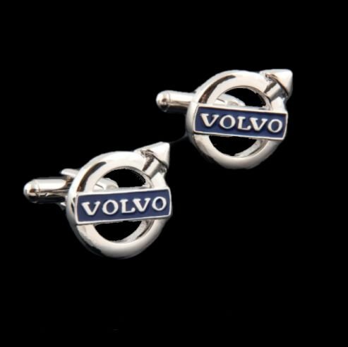Image 0 of Volvo Logo Formal Groomsmen Groom Wedding Mens Cufflinks Two Sets