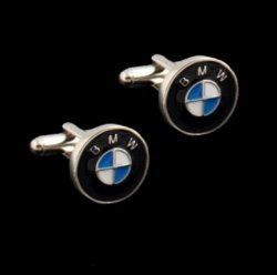 BMW Logo Formal Groomsmen Groom Wedding Mens Cufflinks Two Sets