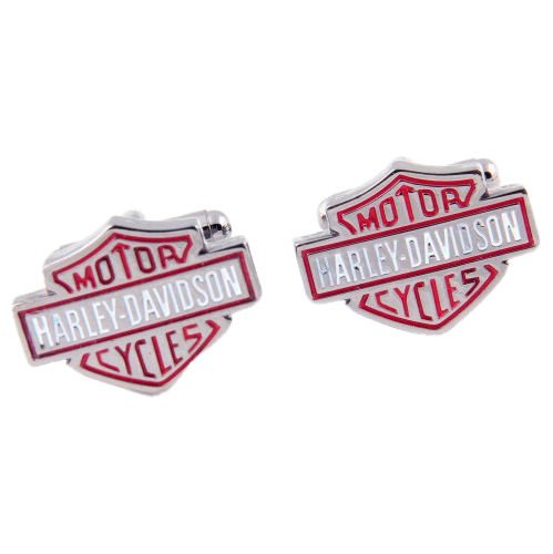 Image 1 of Harley-Davidson Motorcycles Formal Groomsmen Wedding Mens Cufflinks Two Sets