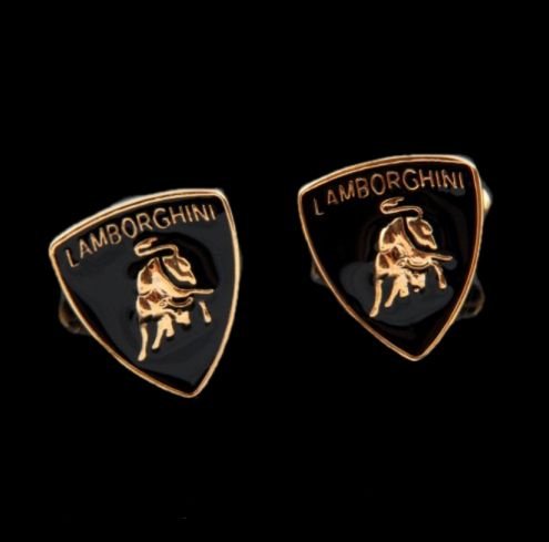Image 0 of Lamborghini Logo Formal Groomsmen Groom Wedding Mens Cufflinks Two Sets