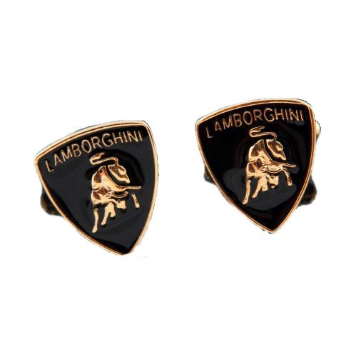 Image 1 of Lamborghini Logo Formal Groomsmen Groom Wedding Mens Cufflinks Two Sets