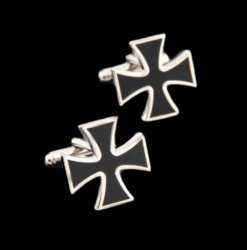 Bravery Cross Formal Groomsmen Groom Wedding Mens Cufflinks Two Sets