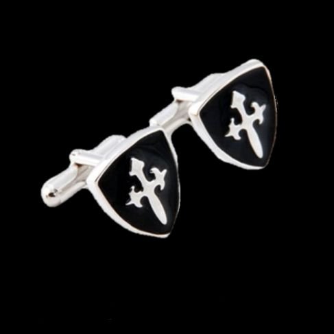 Image 0 of Celtic Shield Formal Groomsmen Groom Wedding Mens Cufflinks Two Sets