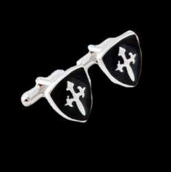 Celtic Shield Formal Groomsmen Groom Wedding Mens Cufflinks Two Sets