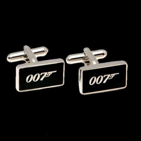 Image 0 of James Bond 007 Formal Groomsmen Groom Wedding Mens Cufflinks Two Sets