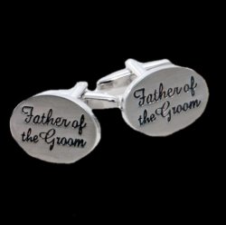 Father Of The Groom Formal Groomsmen Groom Wedding Mens Cufflinks Two Sets
