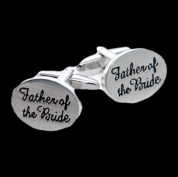Father Of The Bride Formal Groomsmen Groom Wedding Mens Cufflinks Two Sets